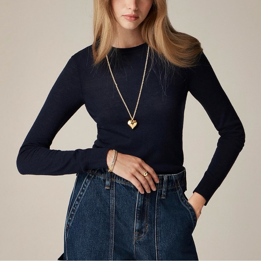 J. Crew Ribbed Slim Fit Sweater